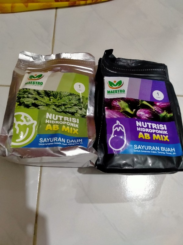 Nutrisi Ab Mix Maestro Sayuran Buah (1 L)