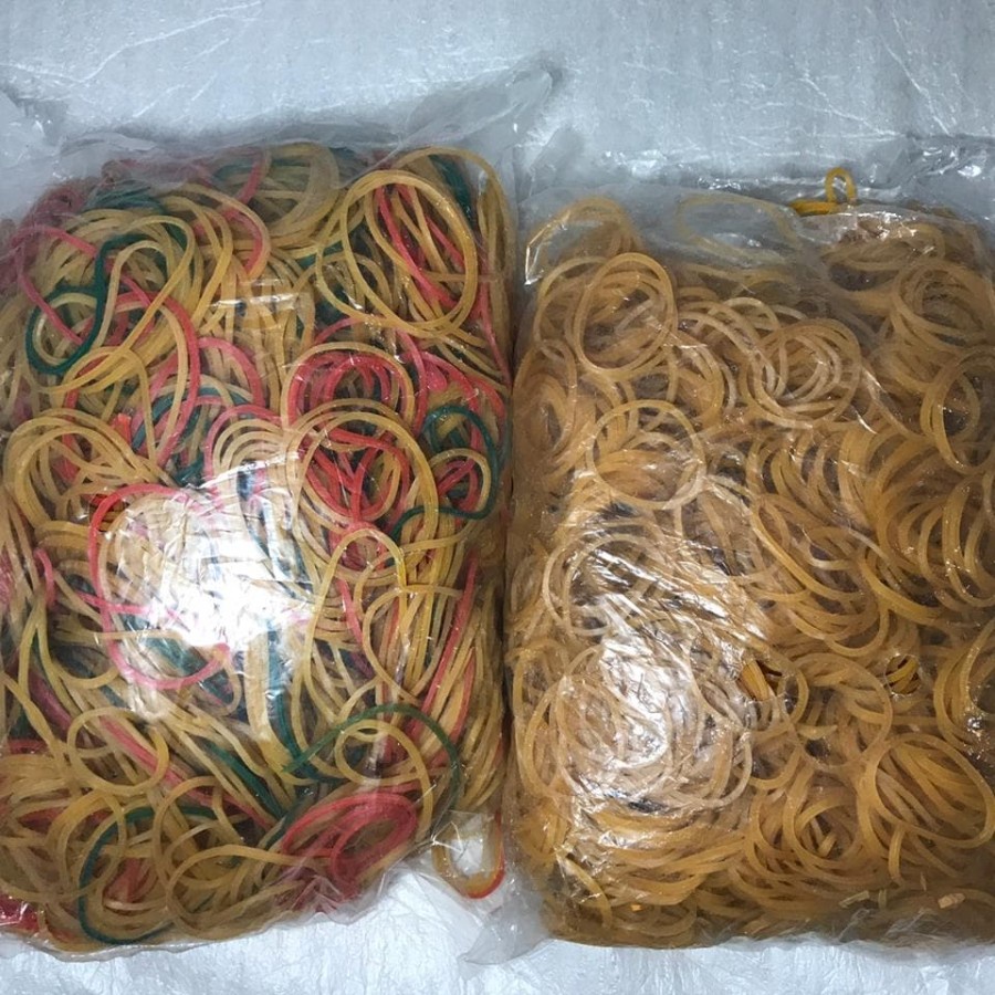 Karet Gelang pentil AA lingkar besar dan kecil @½kg