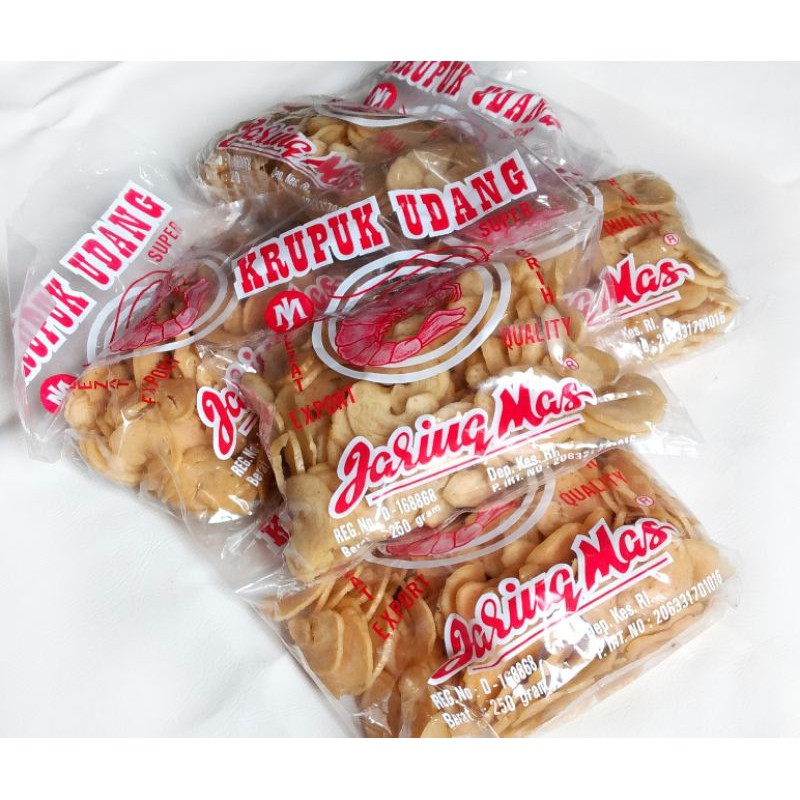 

Krupuk Udang Jaring Mas Rembang 250gr