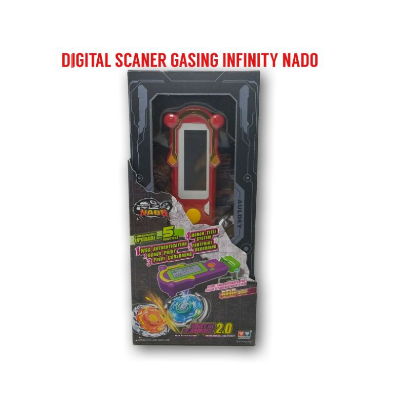 Digital scanner gasing beyblade infinity auldey