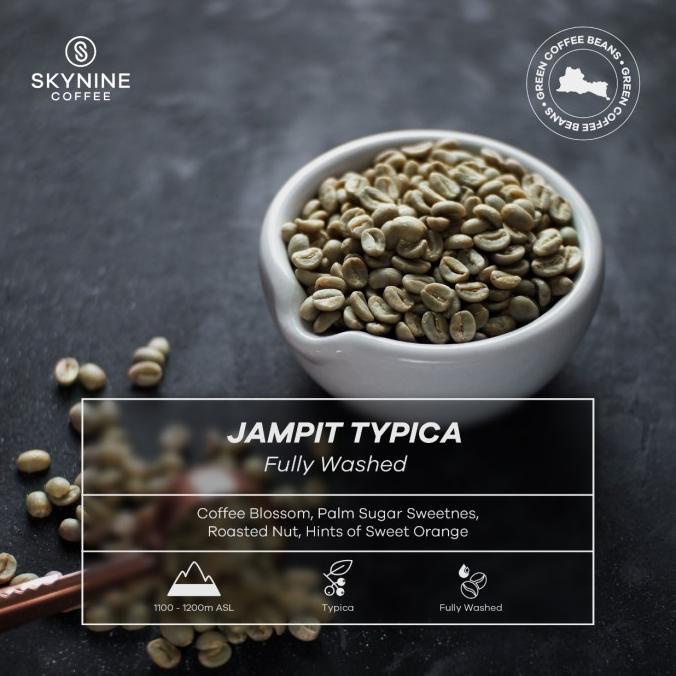 

ARABIKA JAMPIT TYPICA FULLY WASHED PROCESS BIJI KOPI MENTAH 1 KG