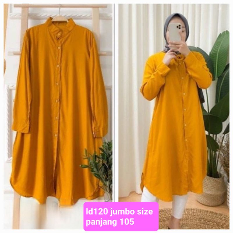 TUNIK JUMBO/DORPI TUNIK/ATASAN JUMBO/ATASAN WANITA/TUNIK WANITA/TUNIK HIJAB/TUNIK MUSLIM/TUNIK BIG SIZE/LD120 JUMBO/BUSUI&amp;BUMIL/COD!!!