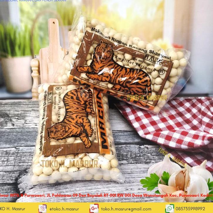

6n❉Terlaris❄☈ Kacang Atom Sanghai Cap Macan 340gr 61 ❉
