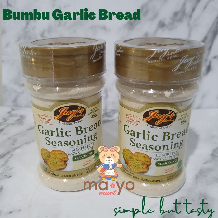 

Bumbu Garlic Bread Seasoning Jay's 85 Gr