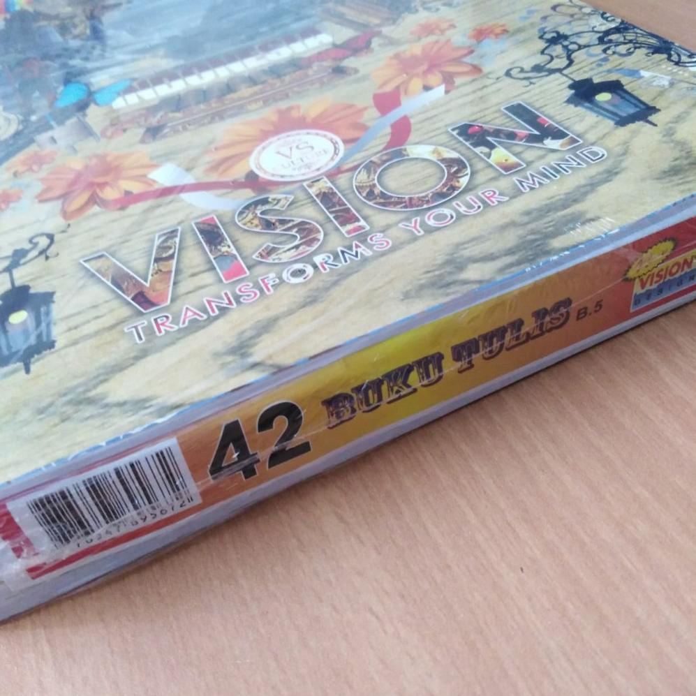 

0E8 [PAK] BUKU TULIS VISION BOXY B5 42 LEMBAR (ISI 6 PIECES)❆ (Harga Termurah) ➫