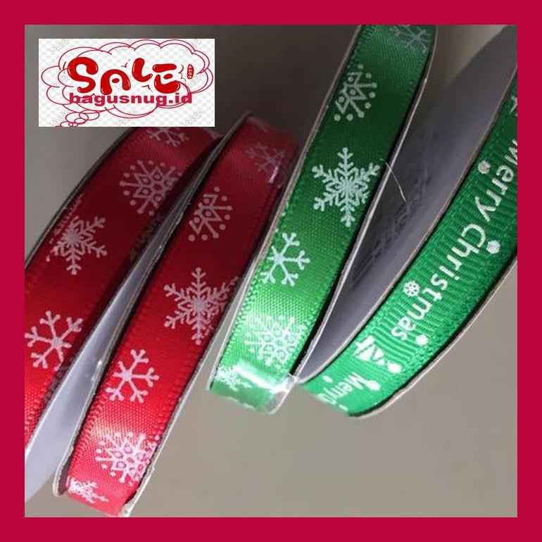 

Perlengkapan Natal Nugy- Pita Natal (1 Rol) 790Nug