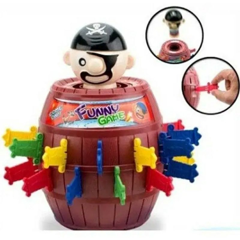 mainan jumping pirate viral korea