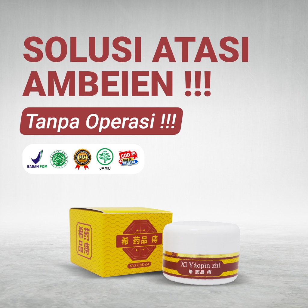 Diskon Cream Xi Yaopin Zhi Saleb Wasir BPOM Halal Salep Ambeyen Jakarta Saleb Ambeien Untuk Mengeringkan Benjolan Wasir Dan Bekasnya