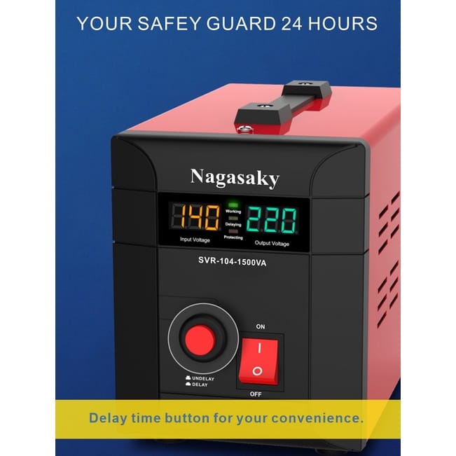 stabilizer digital SVR-104 SERI 500VA/1000VA/1500VA/2000VA/3000VA/5000VA automatic voltage