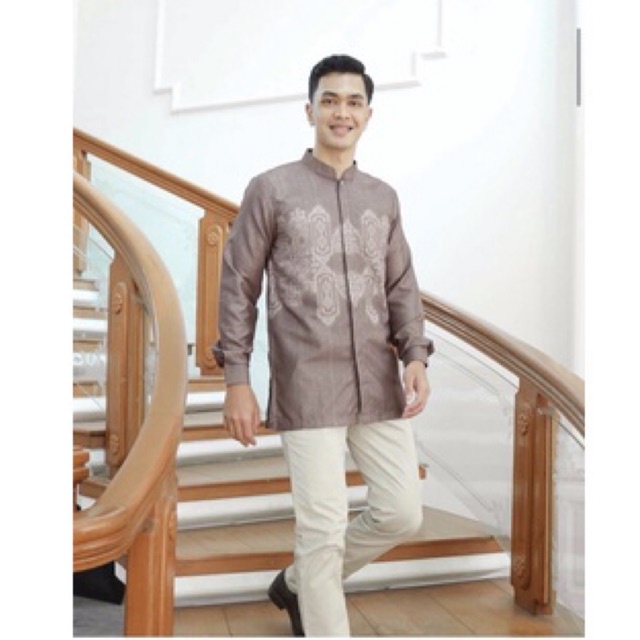 Koko kayangan by vanilla hijab in khakibrown