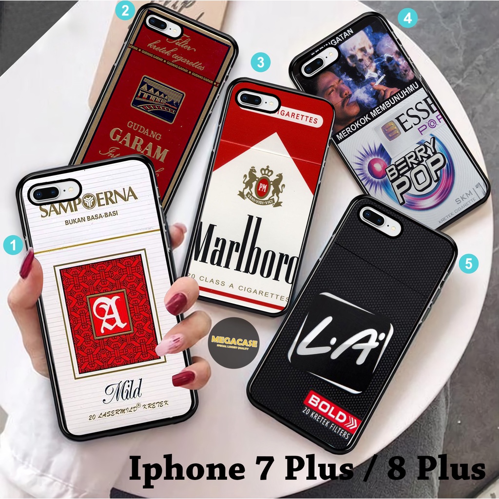 Megacase - Case Rokok Iphone 8 Plus / IPHONE 5 / IPHONE 6 / IPHONE 7 / IPHONE 8 / IPHONE 6 LUS / IPH