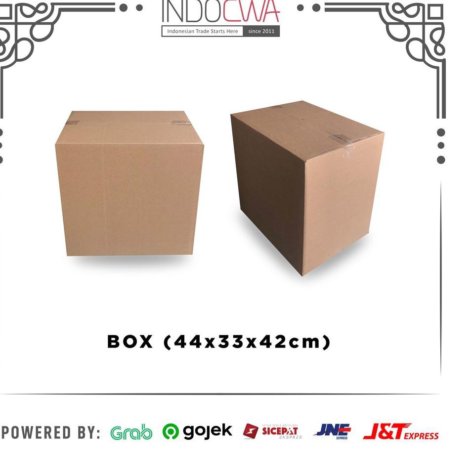 

Buruan Beli! Kardus Box Karton Packing Murah UK 44 x 33 x 42 untuk Pindahan