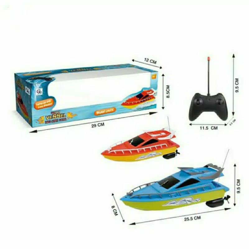 Mainan Kapal Speed Boat Remote Control / Mainan Kapal Air Speed Boat/ Random