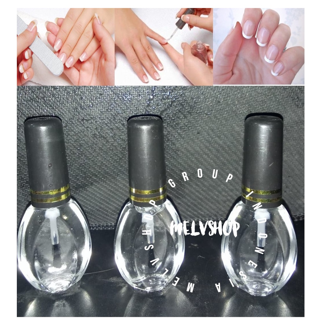 KUTEK GEL BENING / cat kuku transparan  / Nail Polish Clear Nailart