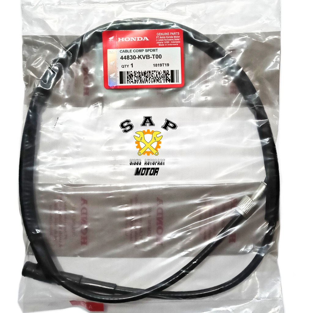 KABEL SPEEDOMETER BEAT FI SCOOPY SPACY VARIO 110 VARIO FI BEAT KAEBU / KABEL SPIDO METER BEAT FI / TALI KILOMETER / CABLE SPEEDOMETER / KABEL KM BEAT FI KVB