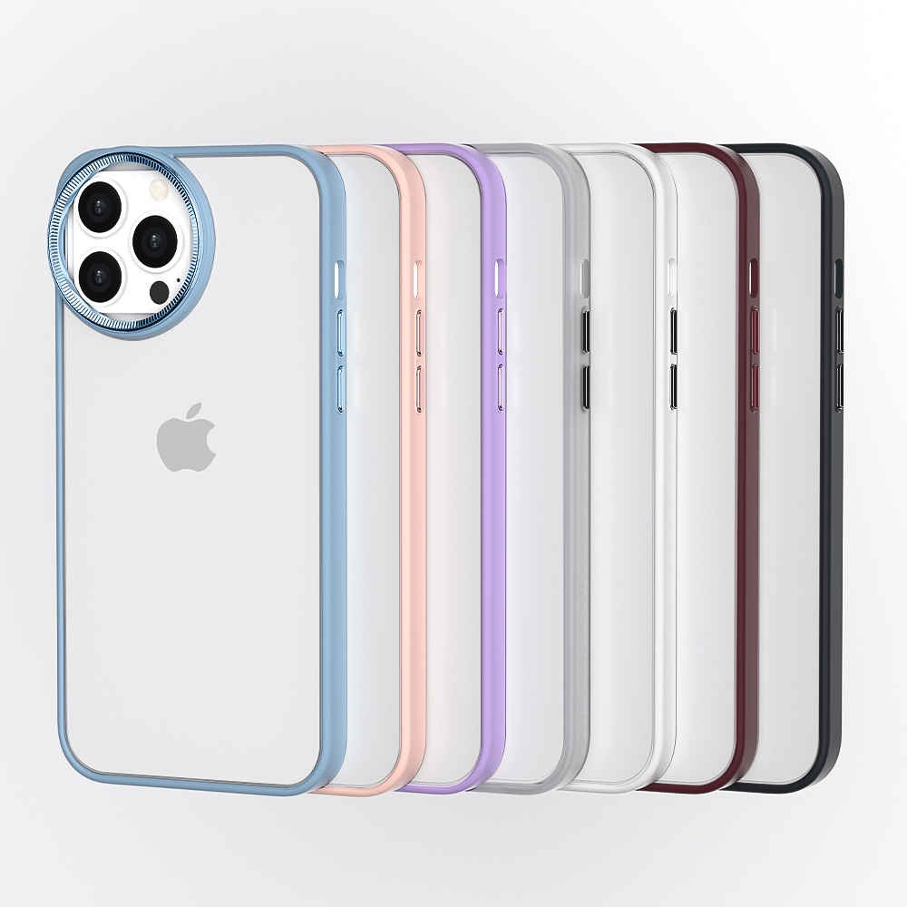 Case Bahan Silikon matte Dengan Lensa Mata Besar Untuk iPhone 11 Pro MAX 12 Pro MAX 13 Pro MAX