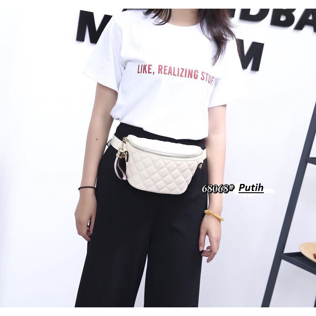 PROMO WAIST BAG SLING BAG TAS PINGGANG BISA SEGALA FUNGSI TAS BATAM IMPORT MURAH