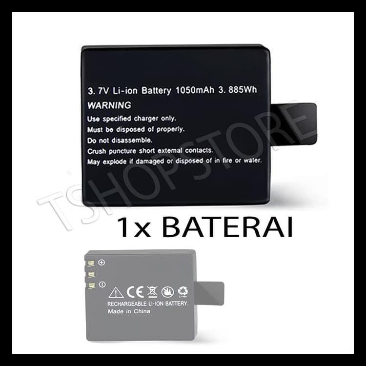 BESTNEW CHARGER + BATERAI ACTION CAM ( EKEN / SBOX / VIVAN / 4K / KOGAN ) ORIGINAL 100%