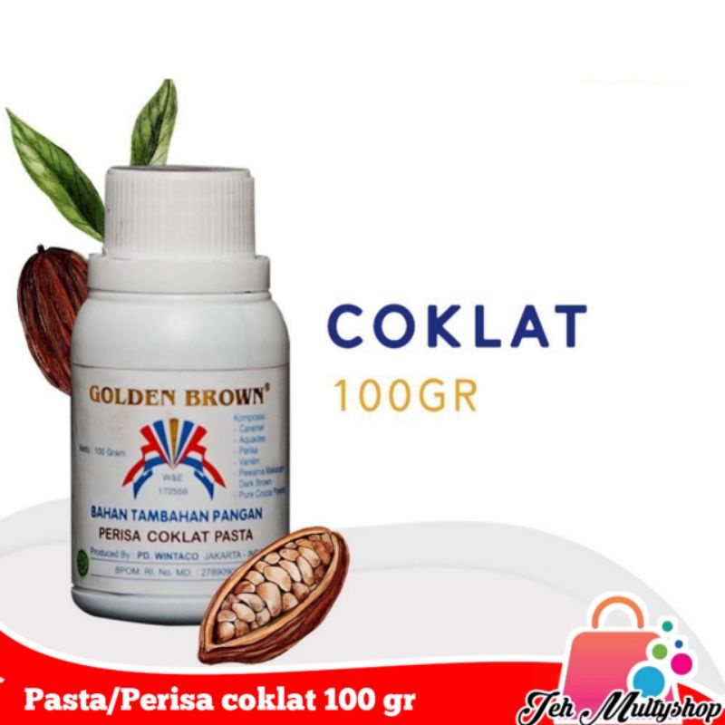 

Pasta Coklat (Golden Brown) isi 100 gram