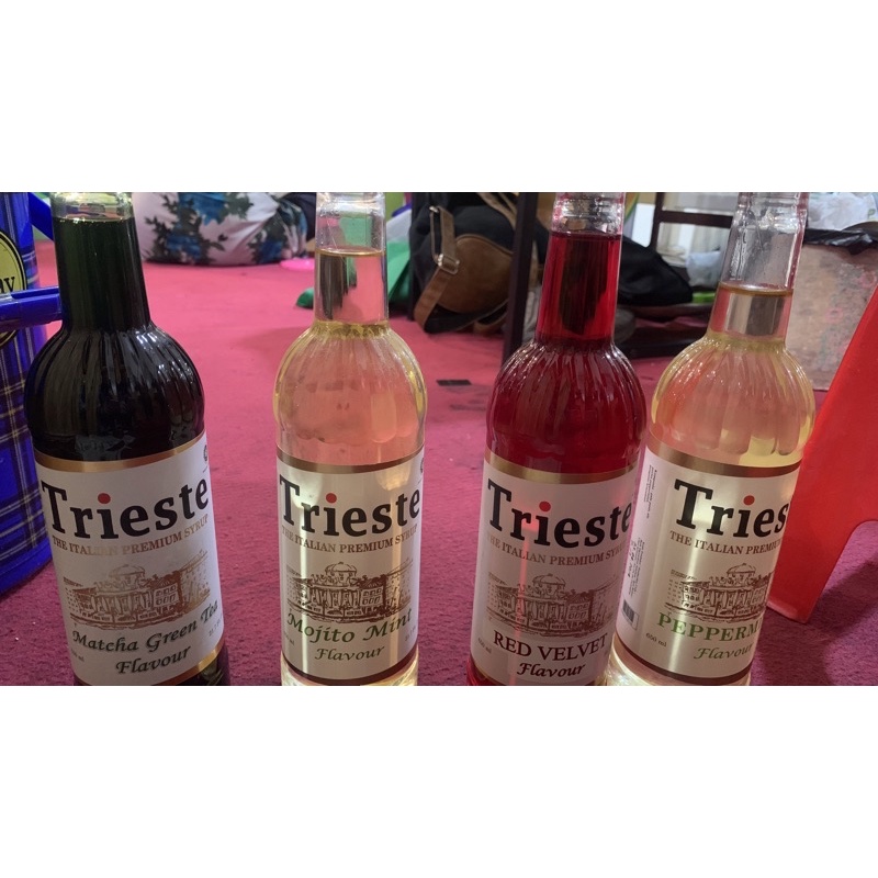 

SYRUP TRIESTE 650ml