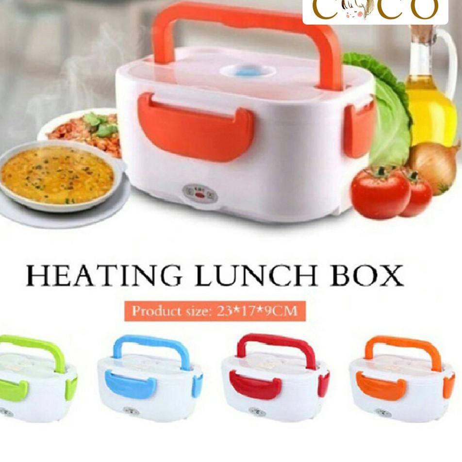 [ Bisa  ] Smart Kotak Makan Electric Ada Sekat Penghangat Makanan Lunch Box FDA Certificate 1Q7