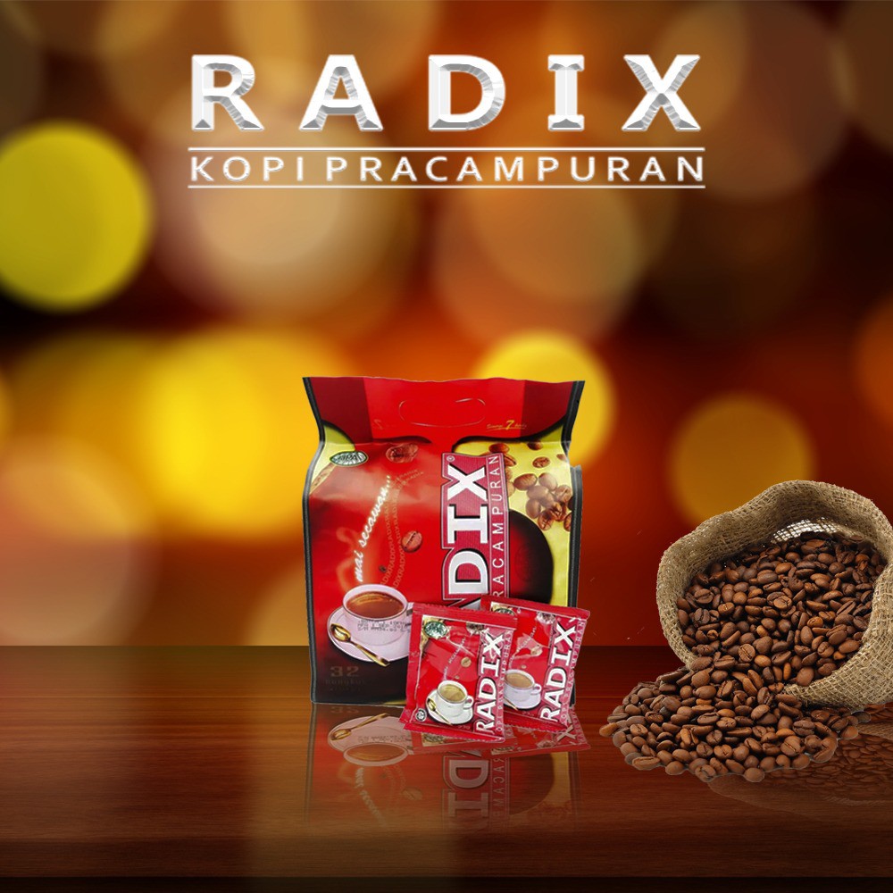 

RADIX PREMIX COFFE KOPI PRACAMPURA MAI SECAWAN 32 SACHET HPA MALAYSIA