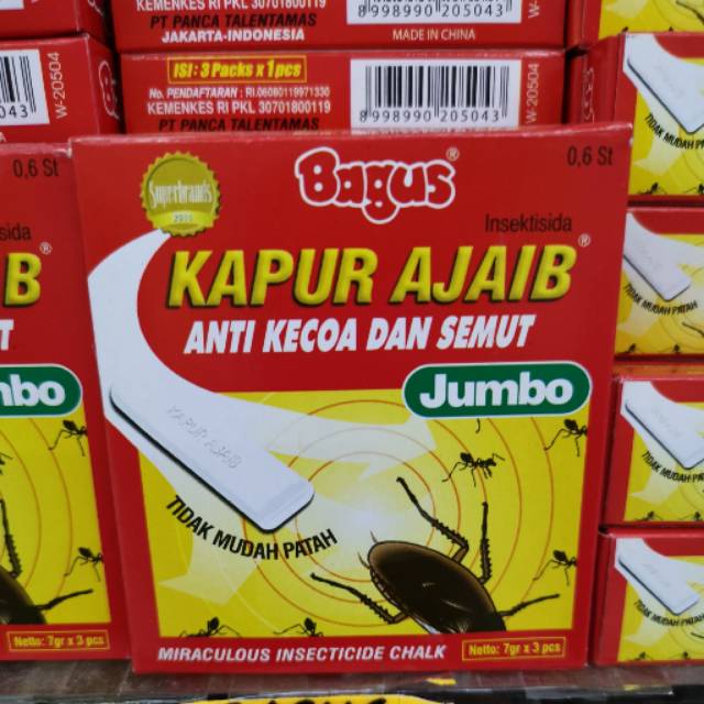 Bagus Kapur Ajaib Jumbo 7grx3pcs