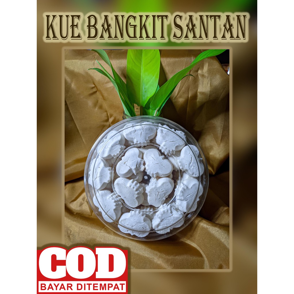 

Kue Lebaran Bangkit Santan 1/2 Kg / Kue Bangkit Santan Home Made