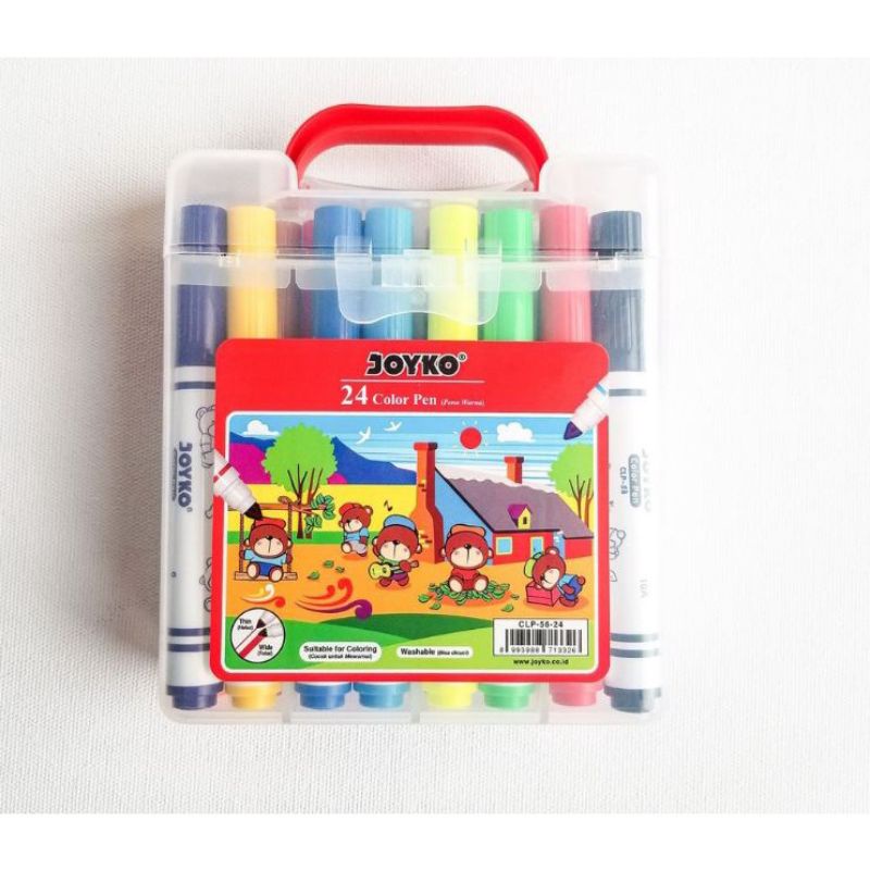 

COLOR PEN / PENA WARNA / SPIDOL MEWARNAI JOYKO CLP 56-24