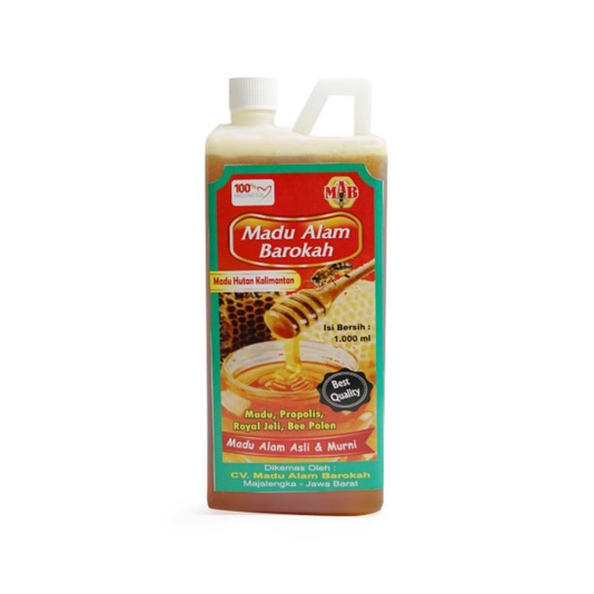 

MADU ALAM BAROKAH 1000 ML - MADU HUTAN KALIMANTAN - MADU KUNING MANIS - MADU BERKHASIAT - MADU TERLARIS