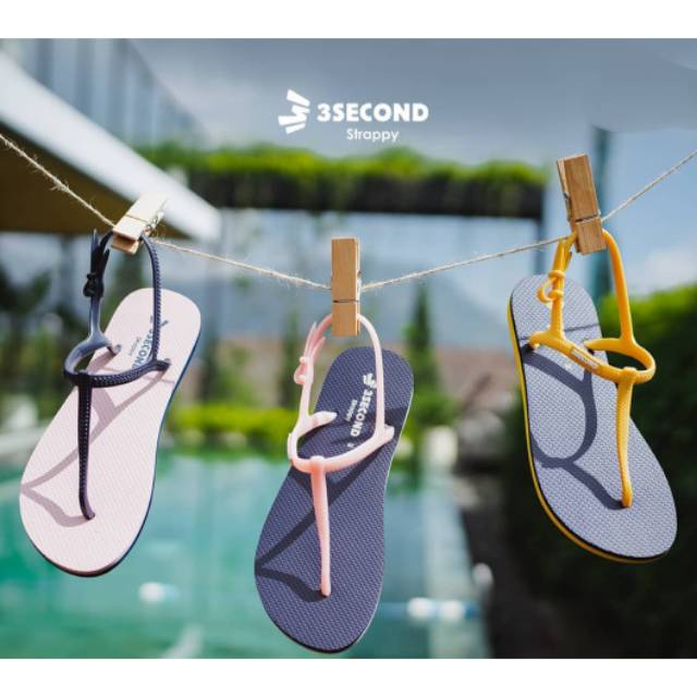  SANDAL  CEWEK STRAPPY  KOMBINASI 2 WARNA  Shopee Indonesia