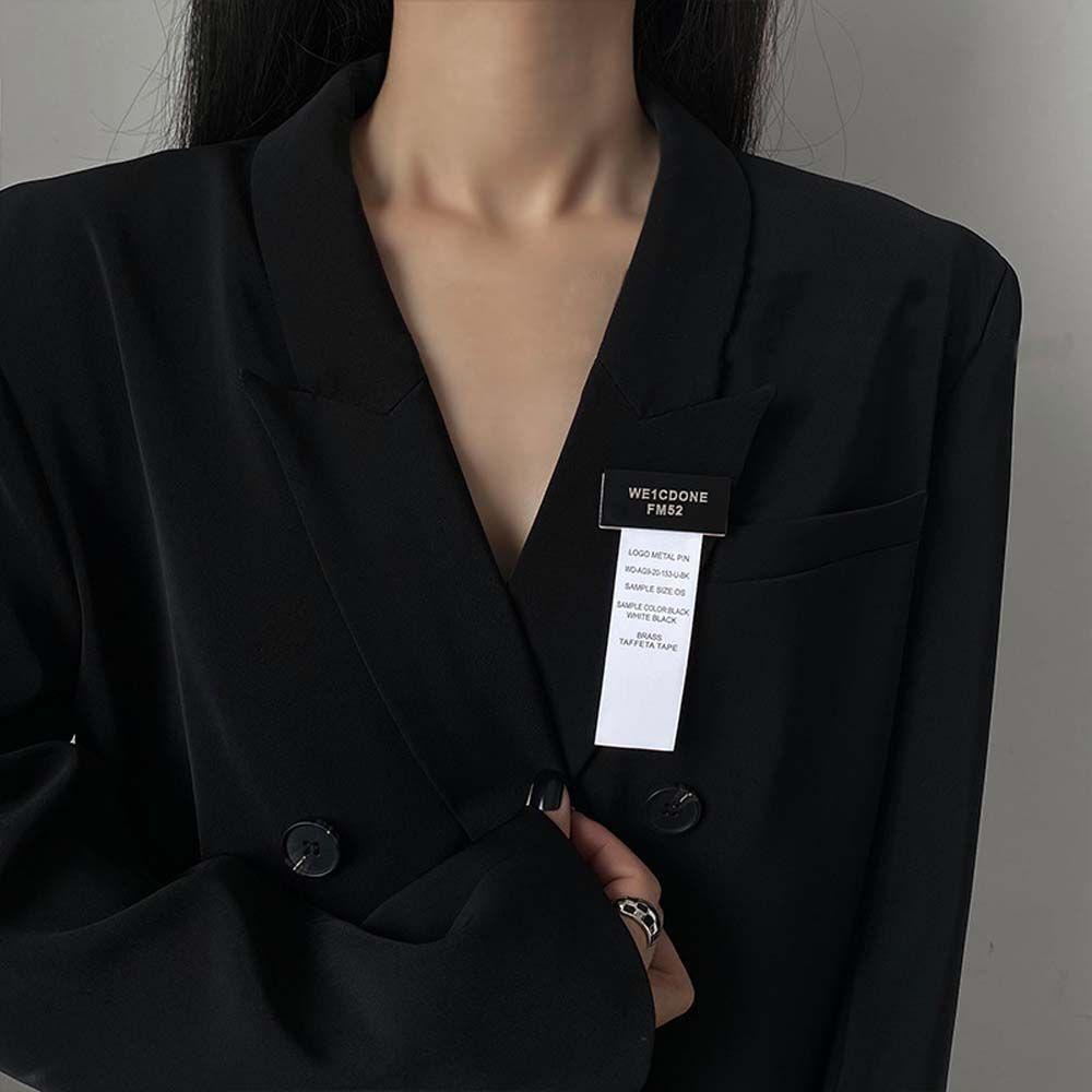 Agustina Cinta Hati Bros Setelan Dekorasi Retro Wanita Perempuan Perhiasan Paduan Tidak Teratur Gaya Korea Bros