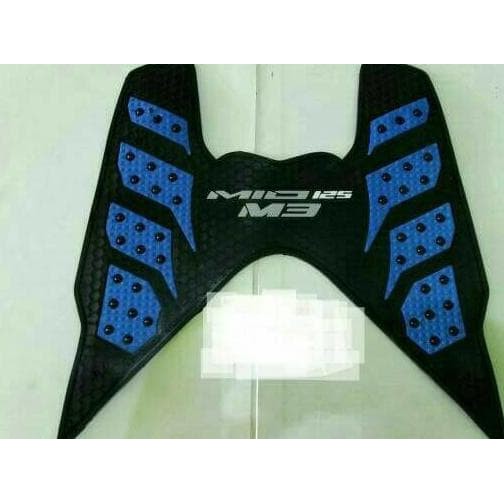 Terbaru- Variasi Karpet Motor Yamaha Mio M3 2 Tone Bahan Tebal