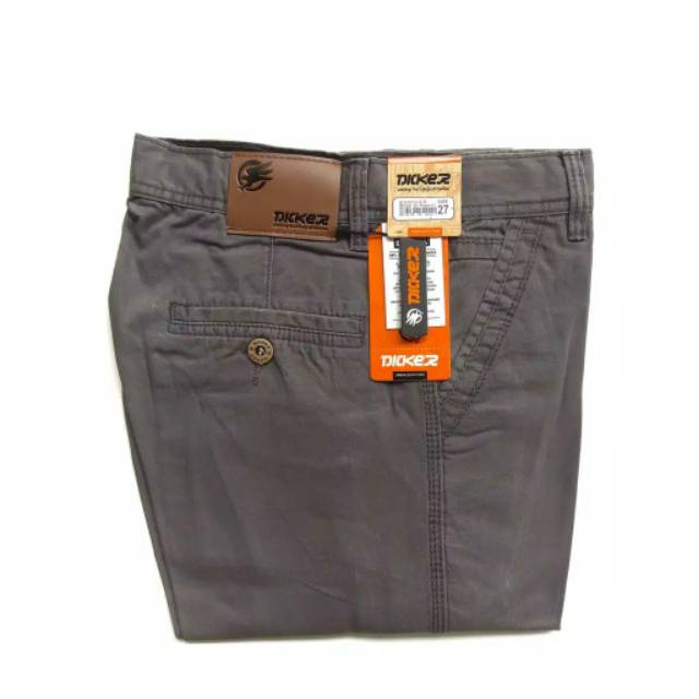 Dicker Original Celana Chino Pendek Pria Cotton Twill Premium Canvas Cinos Casual Chinos Cowok