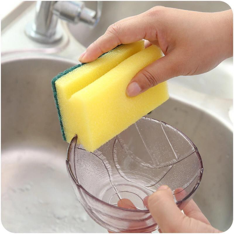 𝘈𝘉𝘎✰ Spons Spon Dapur Alat Pembersih Mencuci Piring Sabut Gosok Sponge Pad Sikat Cuci Piring 1181