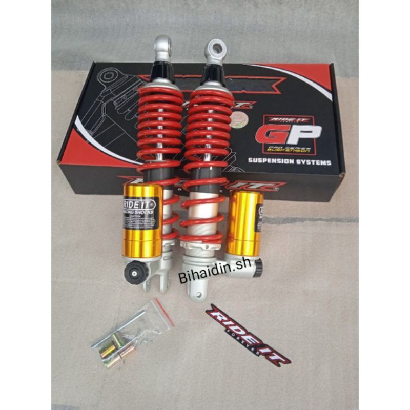 shock ride it gp ntr r1 310mm double click rebound tabung bawah nmax new,aerox 155