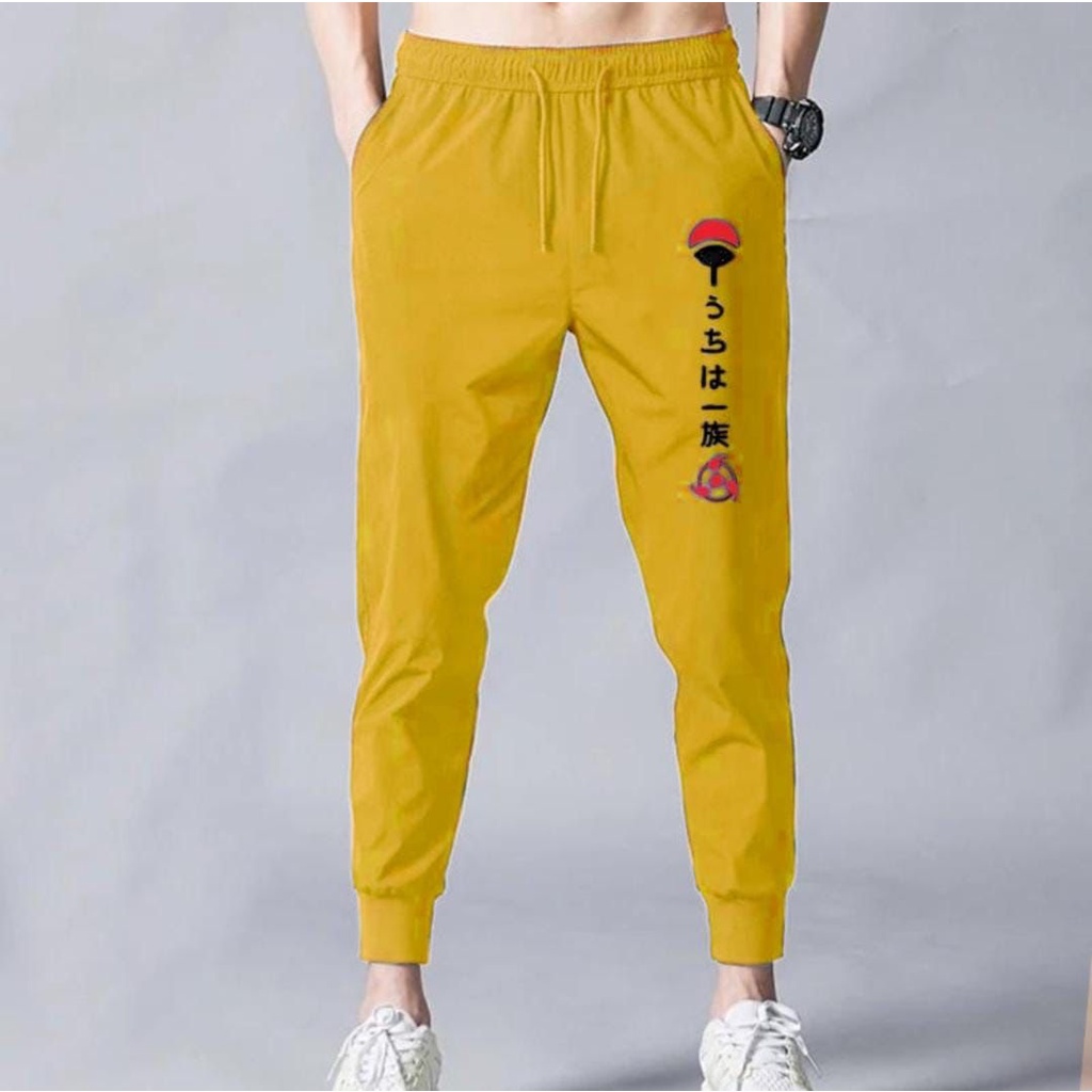 CELANA PANJANG JOGGER  UCHIHA/PAKAIAN PRIA/CELANA SPORT/PAKAIAN OLAHRAGA