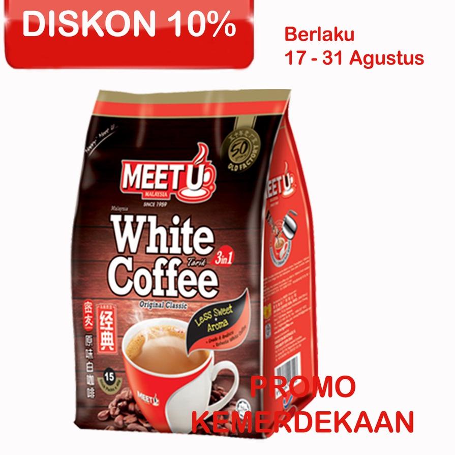 

2.2 MALL MEET U WHITE COFFEE 3 IN 1 ( PROMO 17 AGUSTUS )