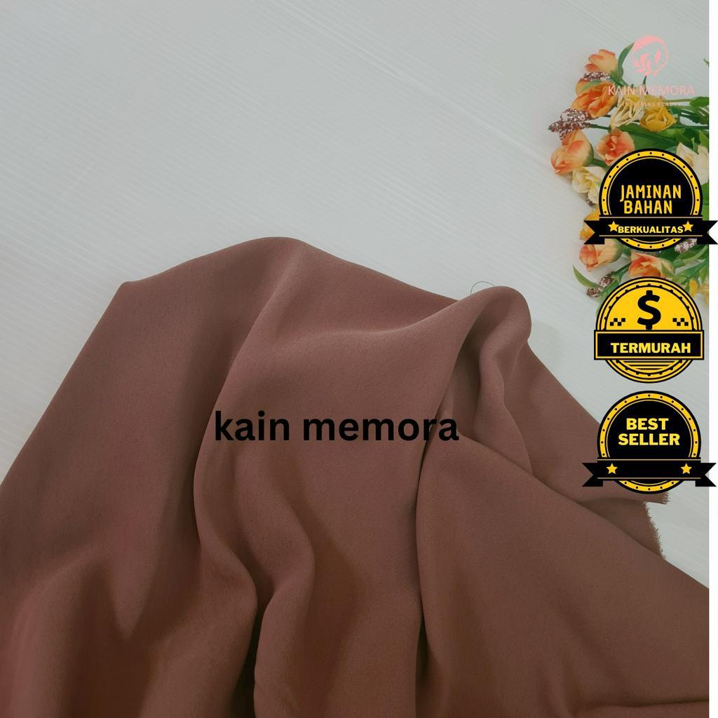 Kain Memora Kain Sulthan Kain Mina Anti Uv Kain Sulthan Premium Polos Lebar 150 cm