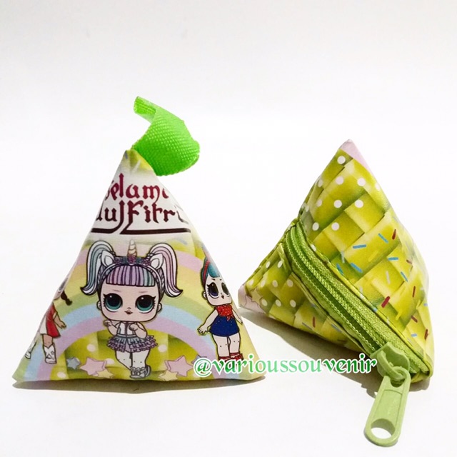 Dompet Ketupat Lebaran Amplop Idul Fitri Fitrah THR Kupat Lucu Lol Muslimin Muslimah Murah Lucu