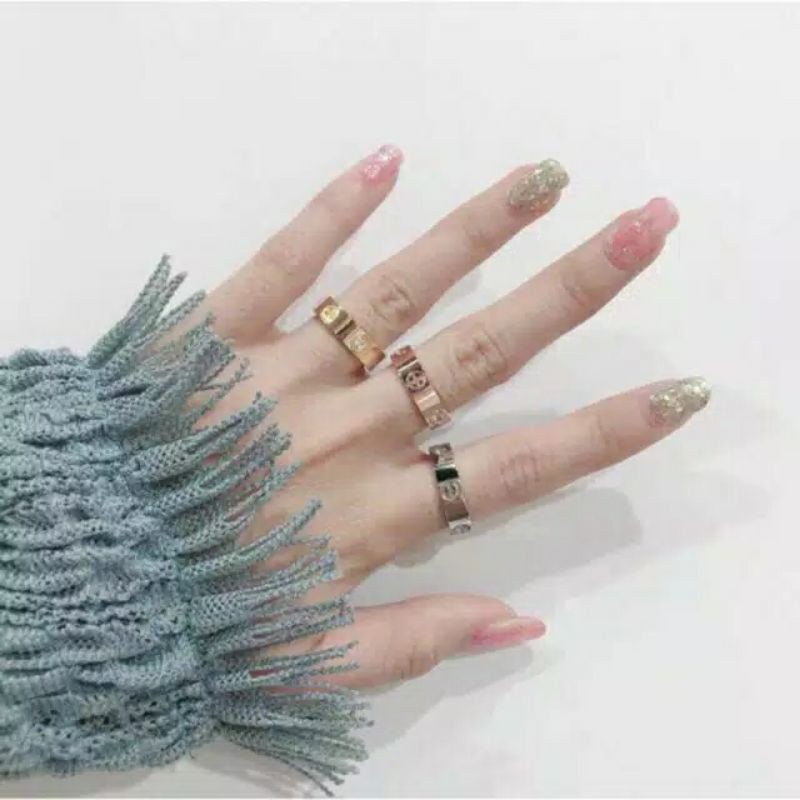 Fourfaahion Cincin CRTR Titanium Premium