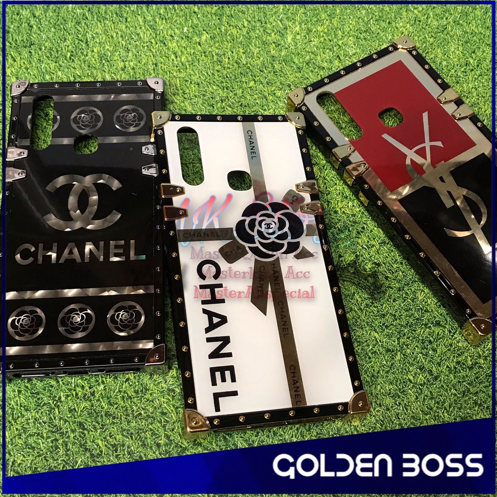 CASE MOTIF VIVO Y11 / Y12 / Y15 / Y17 CASE MOTIF CHANEL GUCCI BURBERRY LUXURY LOUIS VUITTON MIRROR B