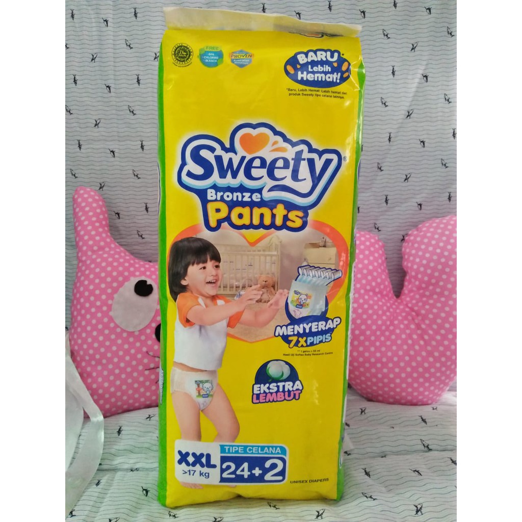 Sweety Bronze Pants XXL24 - HTA SUSU / PAMPERS / DIAPERS