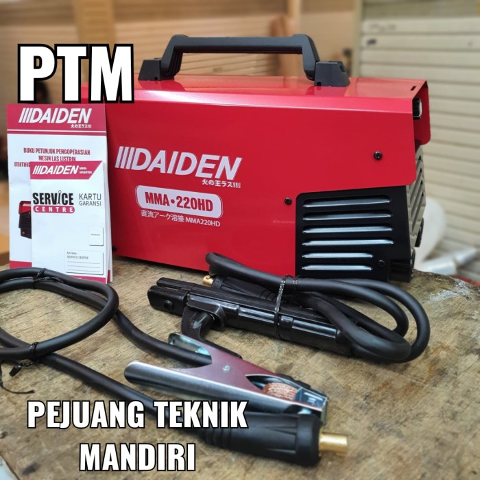 MESIN LAS INVERTER DAIDEN MMA 220HD / TRAFO LAS DAIDEN MMA 220 HD
