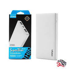 POWER BANK VIVAN VPB-V10 2 USB 10000MAH SUPER THIN PORTABLE POWERBANK