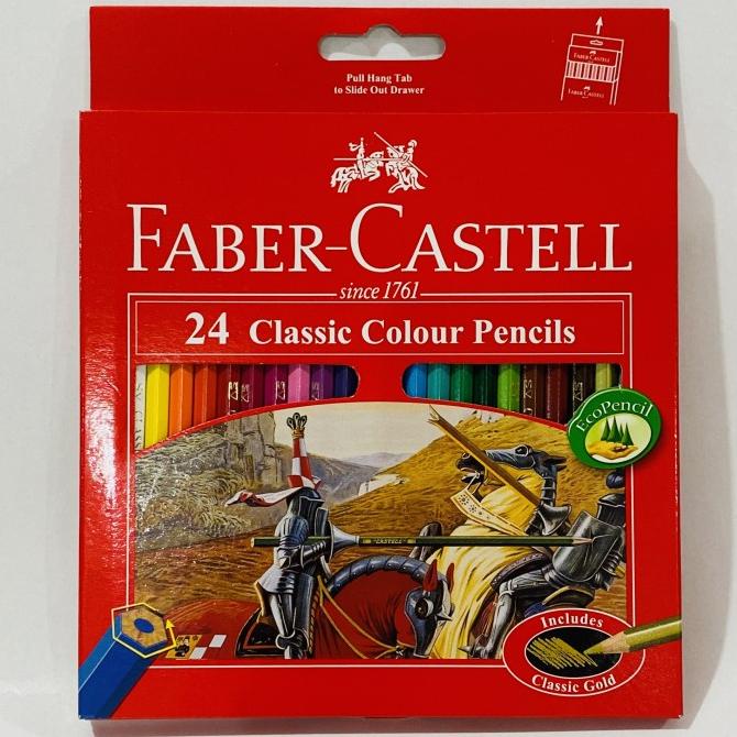 

Colour Pencil / Pensil Warna Faber-Castell No.115854 ( 24 Warna )