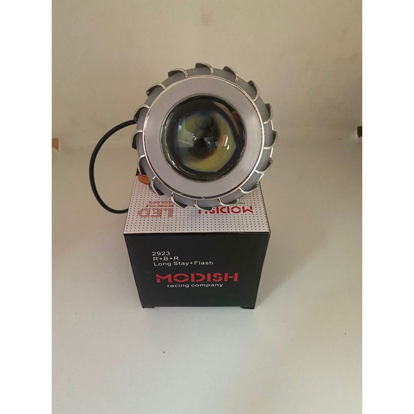 lampu utama led projie 3.5 inc proji bulat spilar BRB RBR