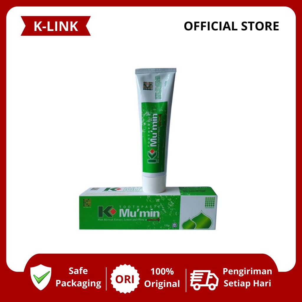 Jual K-MU MIN Toothpaste Pasta Gigi Herbal Siwak K link Original ...