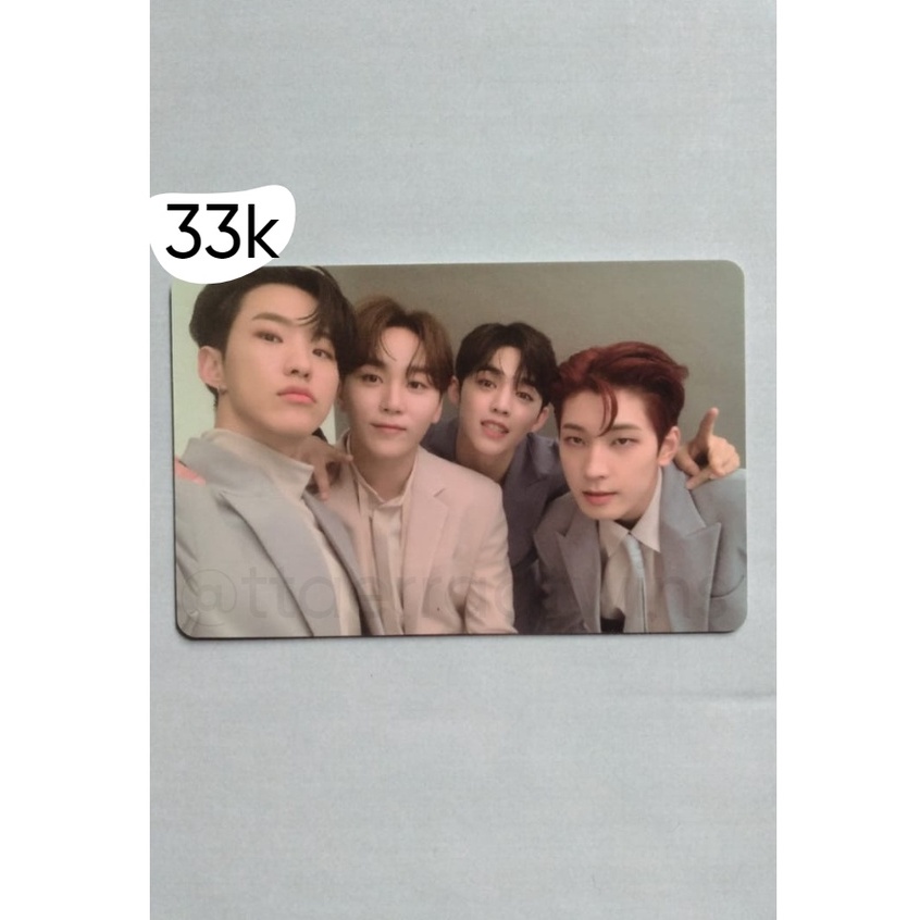 Photocard Unit Incomplete Hoshi Seungkwan S.Coups Wonwoo