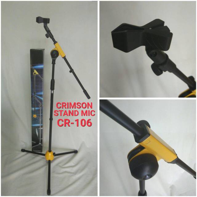 Stand mic crimson CR-106.stand full besi.